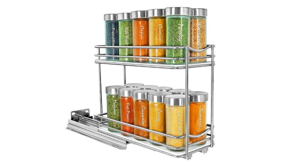 LYNK PROFESSIONAL Pull Out Spice Rack Organizer